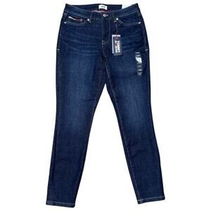 Tommy Hilfiger Skinny Curvy Ankle Jeans dark Wash 4 / W27